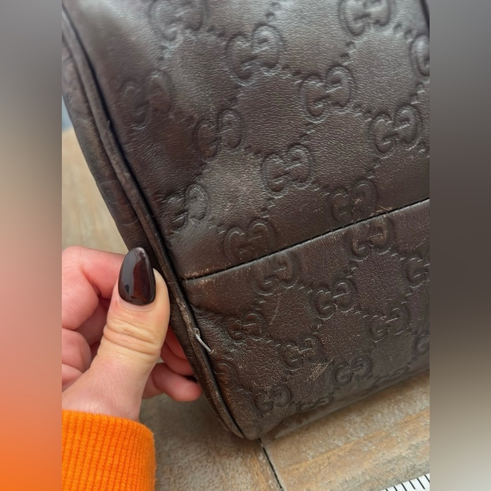 Gucci Boston Brown Bag - Picture 7 of 12